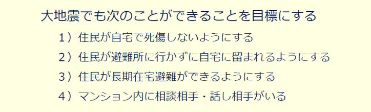 マンション防災